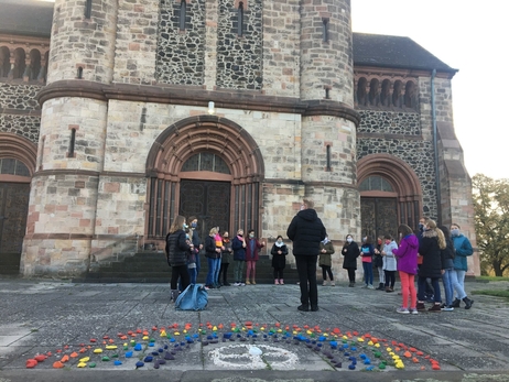 Die Paulskirche - offen für unsere Schülerinnen